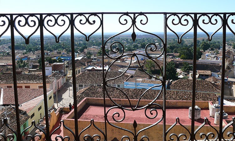 Convento San Francisco, vista general de la ciudad
